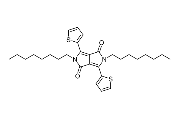 2,5-Dioctyl-3,6-di(thiophen-2-yl)pyrrolo[3,4-c ] pyrrole-1,4(2H,5H)-dione图片