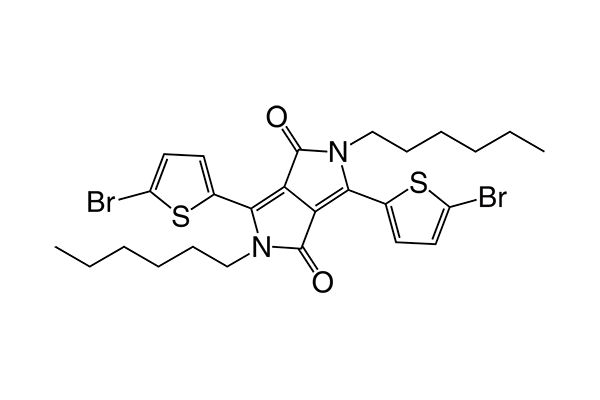 3,6-Bis(5-bromothiophen-2-yl)-2,5-dihexyl pyrrolo[3,4-c ]pyrrole-1,4(2H,5H)-dione图片