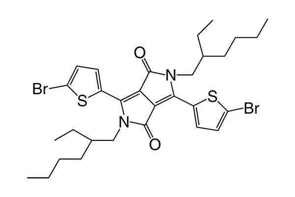 3,6-Bis(5-bromothiophen-2-yl)-2,5-bis(2-ethylhexyl)pyrrolo[3,4-c ]pyrrole-1,4(2H,5H)-dione图片