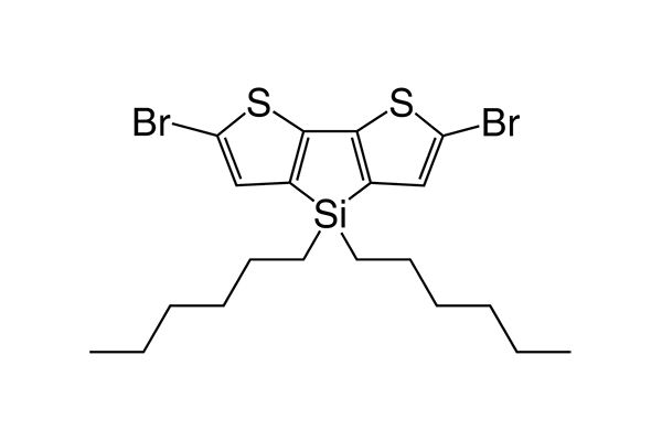 2,6-Dibromo-4,4-dihexyl-4H-silolo[3,2-b:4,5-b']dithiophene图片