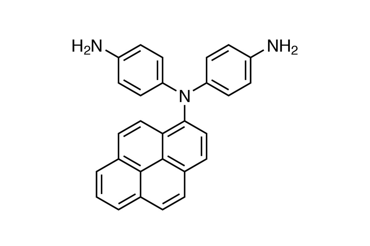 N1-​(4-​Aminophenyl)​-​N1-𔁯-​pyrenyl-1,𔁲-benzenediamine图片