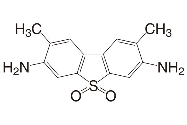 3,7-Diamino-2,8-dimethyldibenzothiophene Sulfone(contains 2,6-Dimethyl isomer)图片