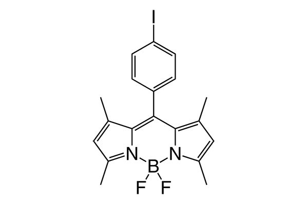 4,4-Difluoro-8-(4'-iodophenyl)-1,3,5,7-tetramethyl-4-bora-3a,4a-diaza-s-indacene图片