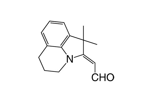 2-(1,1-Dimethyl-5,6-dihydro-1H-pyrrolo[3,2,1-ij ]quinolin-2(4H)-ylidene)acetaldehyde图片