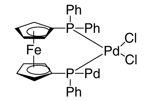 [1,1'-Bis(diphenylphosphino)ferrocene]dichloropalladium(II)图片