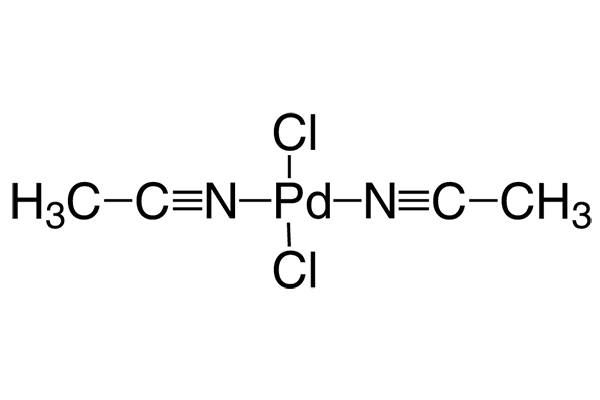 Bis(acetonitrile)dichloropalladium(II)图片