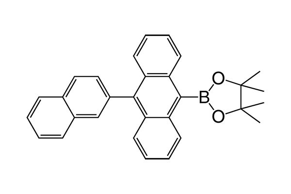 4,4,5,5-tetramethyl-2-(10-(naphthalen-2-yl)anthracen-9-yl)-1,3,2-dioxaborolane图片