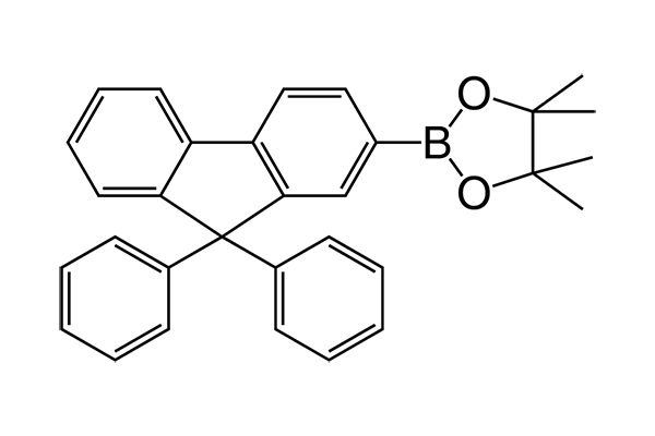 2-(9,9-diphenyl-9H-fluoren-2-yl)-4,4,5,5-tetramethyl-1,3,2-dioxaborolane图片