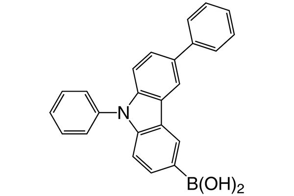 6,9-diphenyl-9H-carbazol-3-ylboronic acid图片