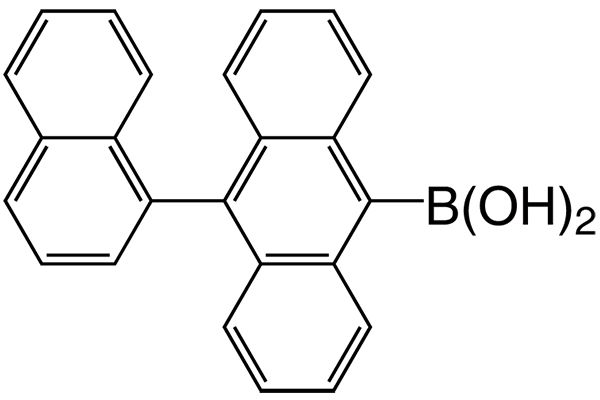 [10-(naphthalene-1-yl)-9-anthraceneyl]boronic acid图片