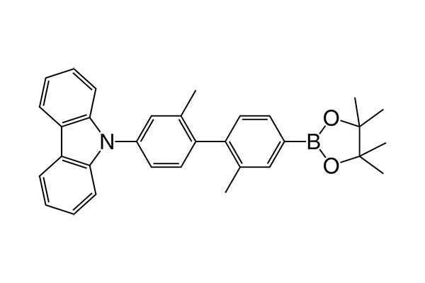 9-(2,2'-dimethyl-4'-(4,4,5,5-tetramethyl-1,3,2-dioxaborolan-2-yl)biphenyl-4-yl)-9H-carbazole图片