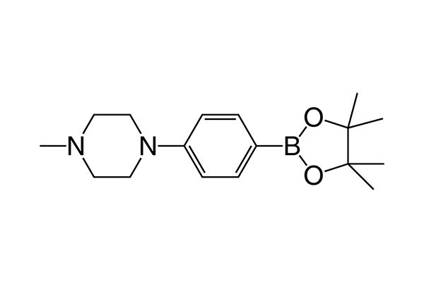1-Methyl-4-[4-(4,4,5,5-tetramethyl-1,3,2-dioxaborolan-2-yl)phenyl]piperazine图片