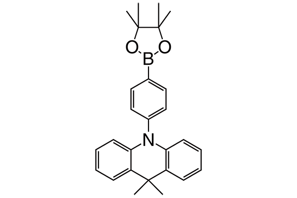 9,9-Dimethyl-10-(4-(4,4,5,5-tetramethyl-1,3,2-dioxaborolan-2-yl)phenyl)-9,10-dihydroacridine图片
