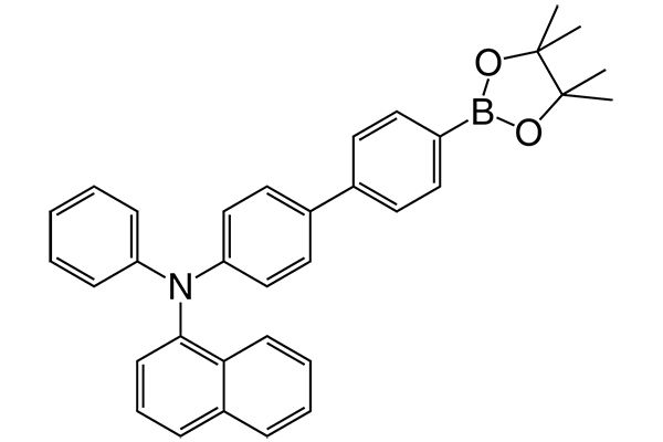N-Phenyl-N-(4'-(4,4,5,5-tetramethyl-1,3,2-dioxaborolan-2-yl)biphenyl-4-yl)naphthalen-1-amine图片