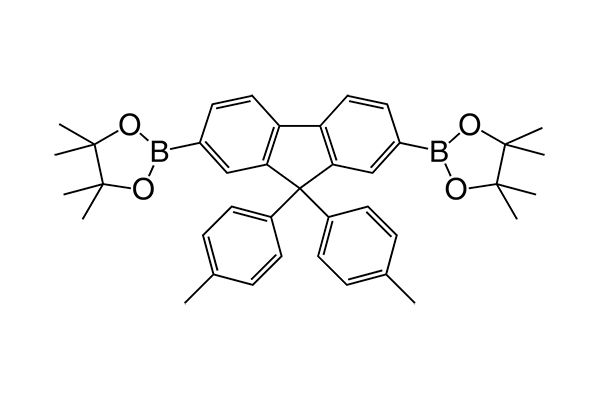 2,2'-(9,9-Di-p-tolyl-9H-fluorene-2,7-diyl)bis(4,4,5,5-tetramethyl-1,3,2-dioxaborolane)图片