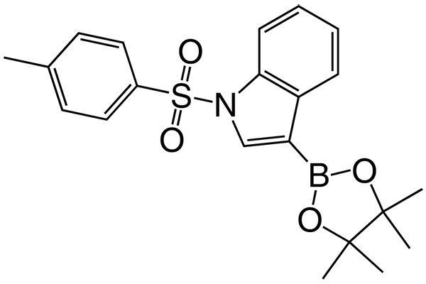 3-(4,4,5,5-Tetramethyl-1,3,2-dioxaborolan-2-yl)-1-tosyl-1H-indole图片