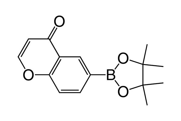 6-(4,4,5,5-Tetramethyl-1,3,2-dioxaborolan-2-yl)-4H-chromen-4-one图片