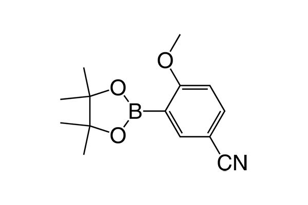 4-Methoxy-3-(4,4,5,5-tetramethyl-1,3,2-dioxaborolan-2-yl)benzonitrile图片