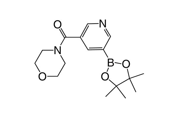 Morpholino(5-(4,4,5,5-tetramethyl-1,3,2-dioxaborolan-2-yl)pyridin-3-yl)methanone图片