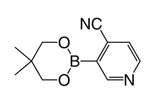 3-(5,5-Dimethyl-1,3,2-dioxaborinan-2-yl)isonicotinonitrile图片