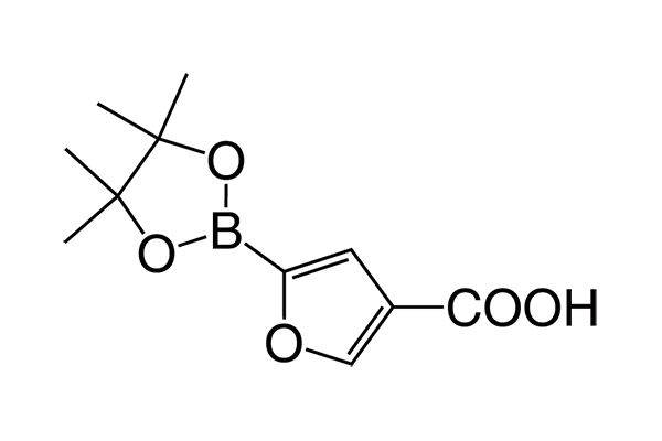 5-(4,4,5,5-Tetramethyl-1,3,2-dioxaborolan-2-yl)furan-3-carboxylic acid图片