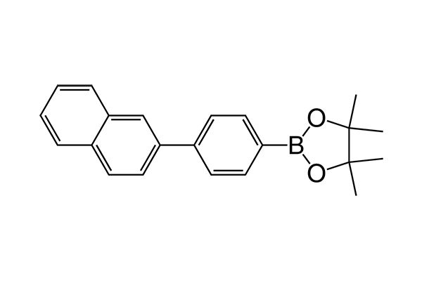4,4,5,5-Tetramethyl-2-(4-(naphthalen-2-yl)phenyl)-1,3,2-dioxaborolane图片