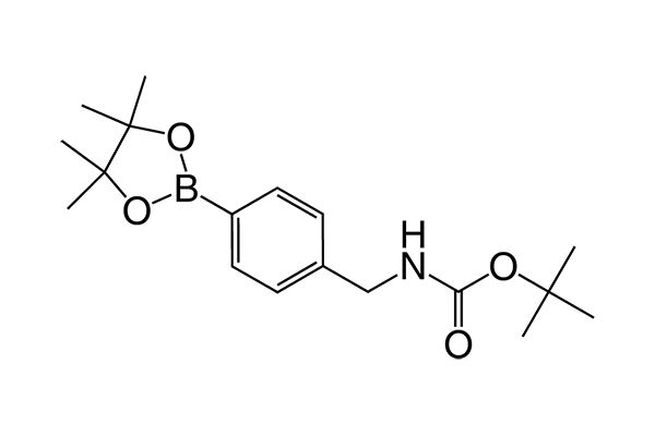 tert-Butyl 4-(4,4,5,5-tetramethyl-1,3,2-dioxaborolan-2-yl)benzylcarbamate图片