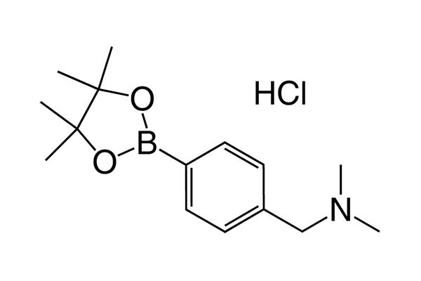 N,N-Dimethyl-1-(4-(4,4,5,5-tetramethyl-1,3,2-dioxaborolan-2-yl)phenyl)methanamine图片