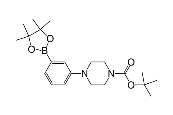 tert-Butyl 4-(3-(4,4,5,5-tetramethyl-1,3,2-dioxaborolan-2-yl)phenyl)piperazine-1-carboxylate图片