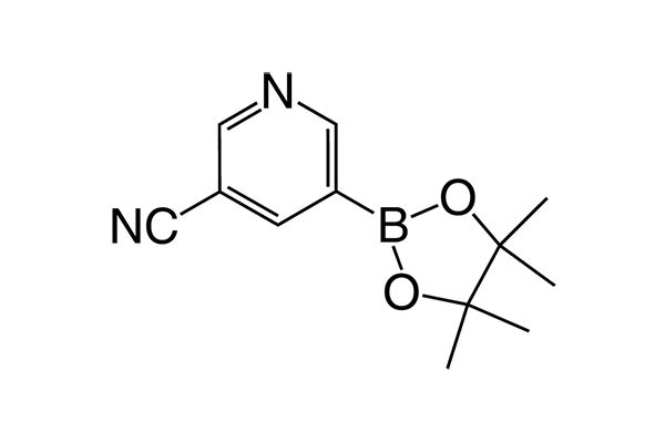 5-(4,4,5,5-Tetramethyl-1,3,2-dioxaborolan-2-yl)nicotinonitrile图片