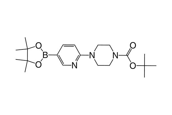tert-Butyl 4-(5-(4,4,5,5-tetramethyl-1,3,2-dioxaborolan-2-yl)pyridin-2-yl)piperazine-1-carboxylate图片