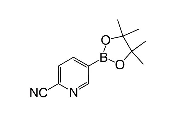 5-(4,4,5,5-Tetramethyl-1,3,2-dioxaborolan-2-yl)picolinonitrile图片
