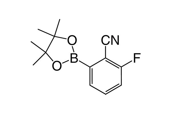 2-Fluoro-6-(4,4,5,5-tetramethyl-1,3,2-dioxaborolan-2-yl)benzonitrile图片