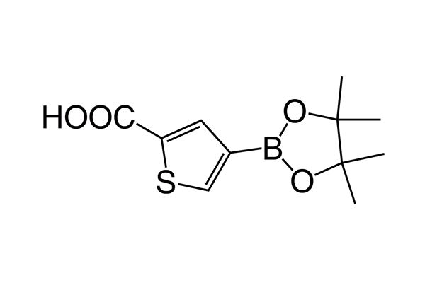 4-(4,4,5,5-Tetramethyl-1,3,2-dioxaborolan-2-yl)thiophene-2-carboxylic acid图片