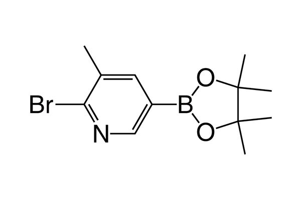 2-Bromo-3-methyl-5-(4,4,5,5-tetramethyl-1,3,2-dioxaborolan-2-yl)pyridine图片