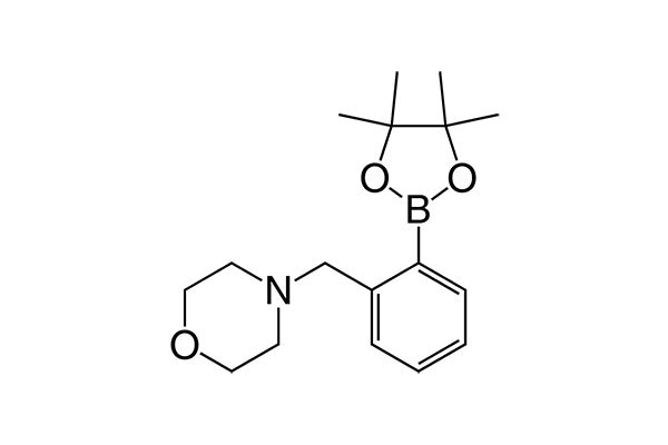 4-(2-(4,4,5,5-Tetramethyl-1,3,2-dioxaborolan-2-yl)benzyl)morpholine图片