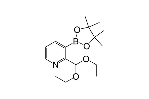 2-(Diethoxymethyl)-3-(4,4,5,5-tetramethyl-1,3,2-dioxaborolan-2-yl)pyridine图片