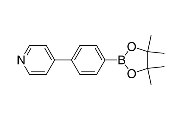 4-(4-(4,4,5,5-Tetramethyl-1,3,2-dioxaborolan-2-yl)phenyl)pyridine图片