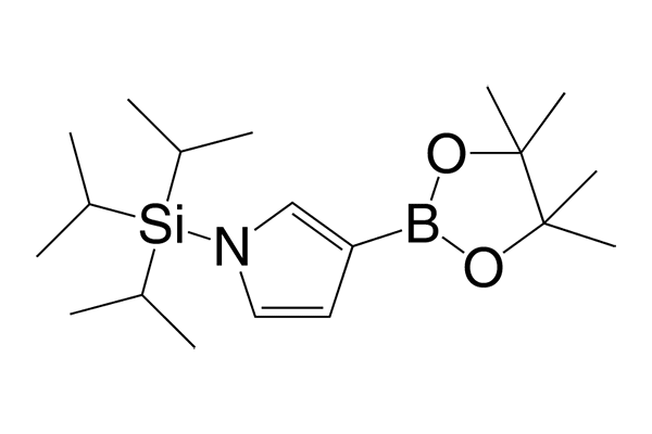 3-(4,4,5,5-Tetramethyl-1,3,2-dioxaborolan-2-yl)-1-(triisopropylsilyl)-1H-pyrrole图片