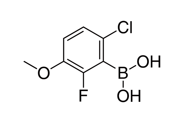 6-Chloro-2-fluoro-3-methoxyphenylboronic acid图片