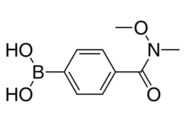 4-(N,O-Dimethylhydroxylamino-carbonyl)phenylboronic acid图片