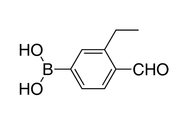 3-Ethyl-4-formylphenylboronic acid图片