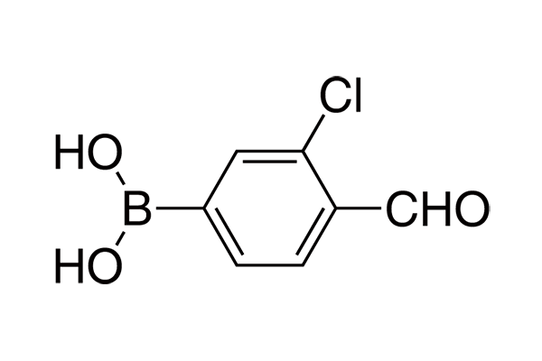 3-Chloro-4-formylphenylboronic acid图片