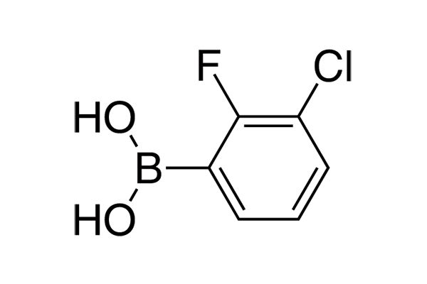 3-Chloro-2-fluorophenylboronic acid图片