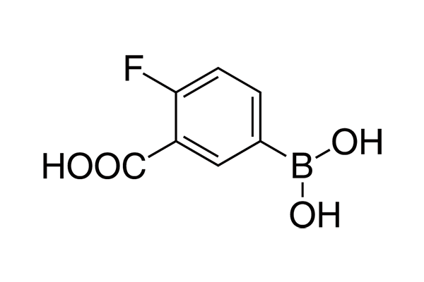 3-Carboxy-4-fluorophenylboronic acid图片