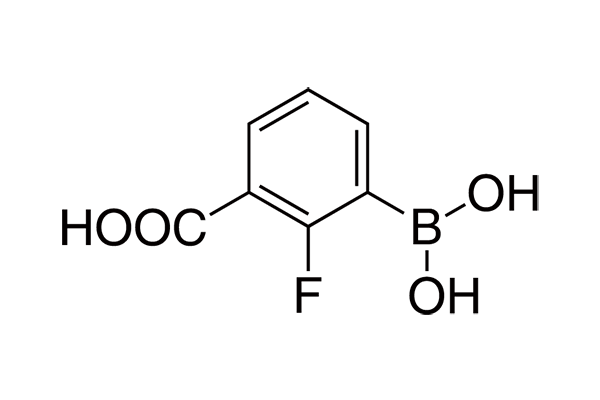 3-Carboxy-2-fluorophenylboronic acid图片