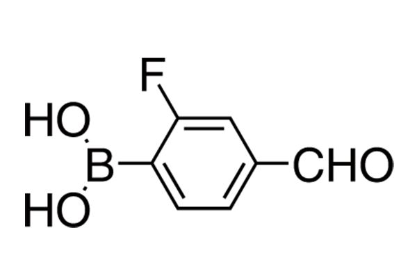 2-Fluoro-4-formylphenylboronic acid图片