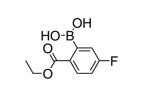2-(Ethoxycarbonyl)-5-fluorophenylboronic acid图片