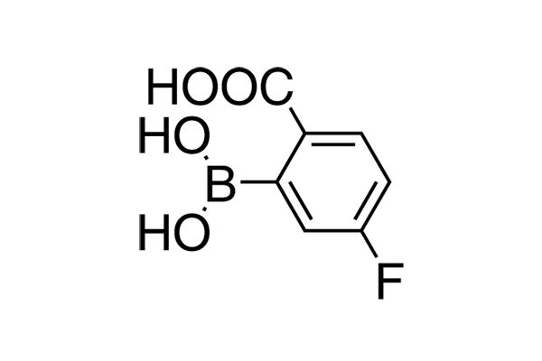 2-Carboxy-5-fluorophenylboronic acid图片