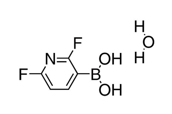2,6-Difluoropyridine-3-boronic acid hydrate图片